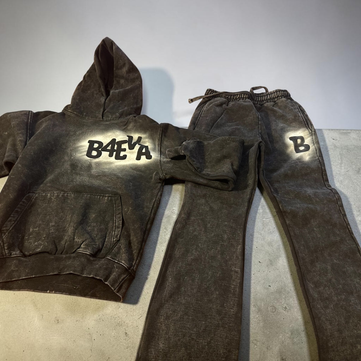 SUPER FLARED BOTTOM B4EVA SWEATSUITS