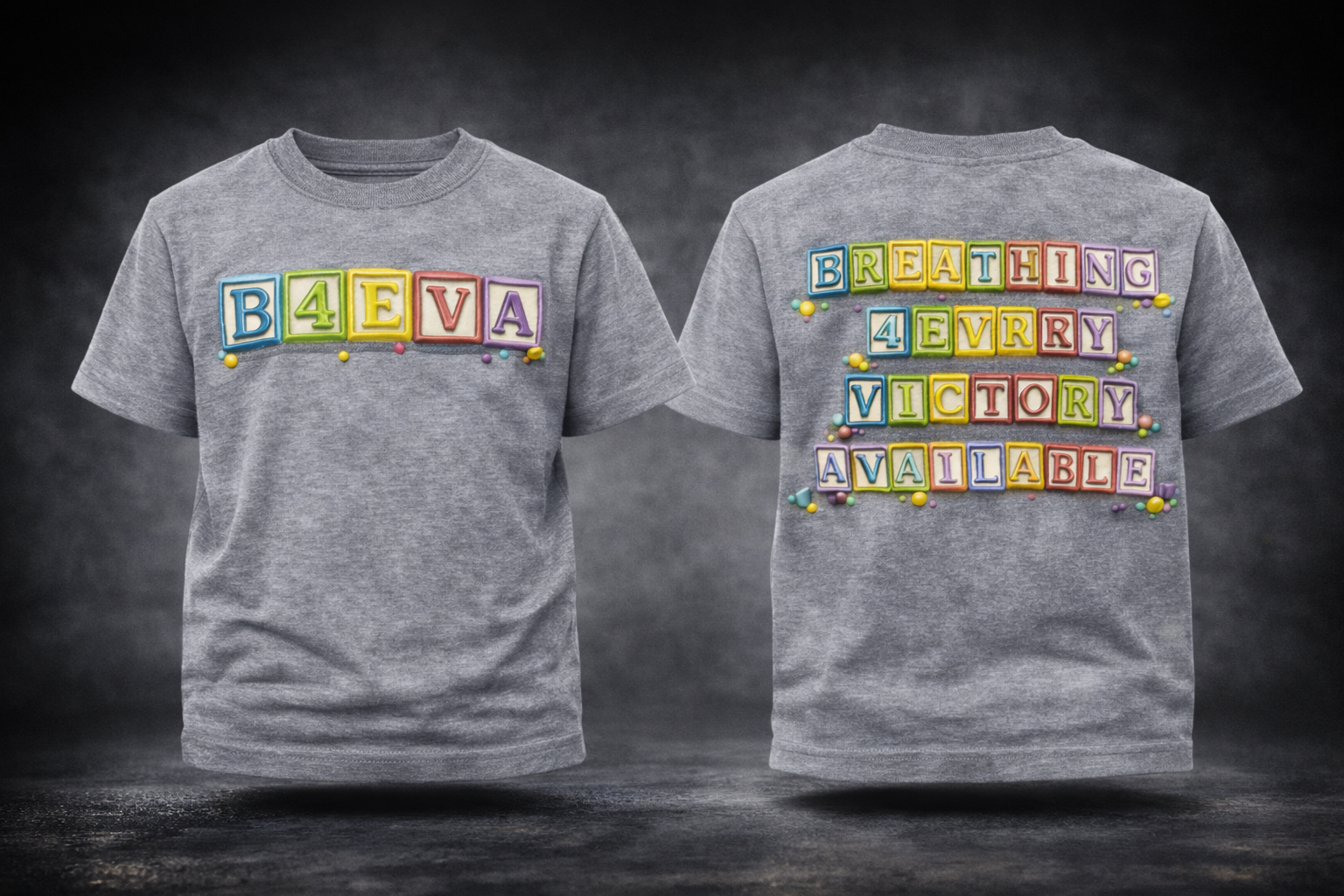 TODDLER B4EVA BLOCKS TSHIRT