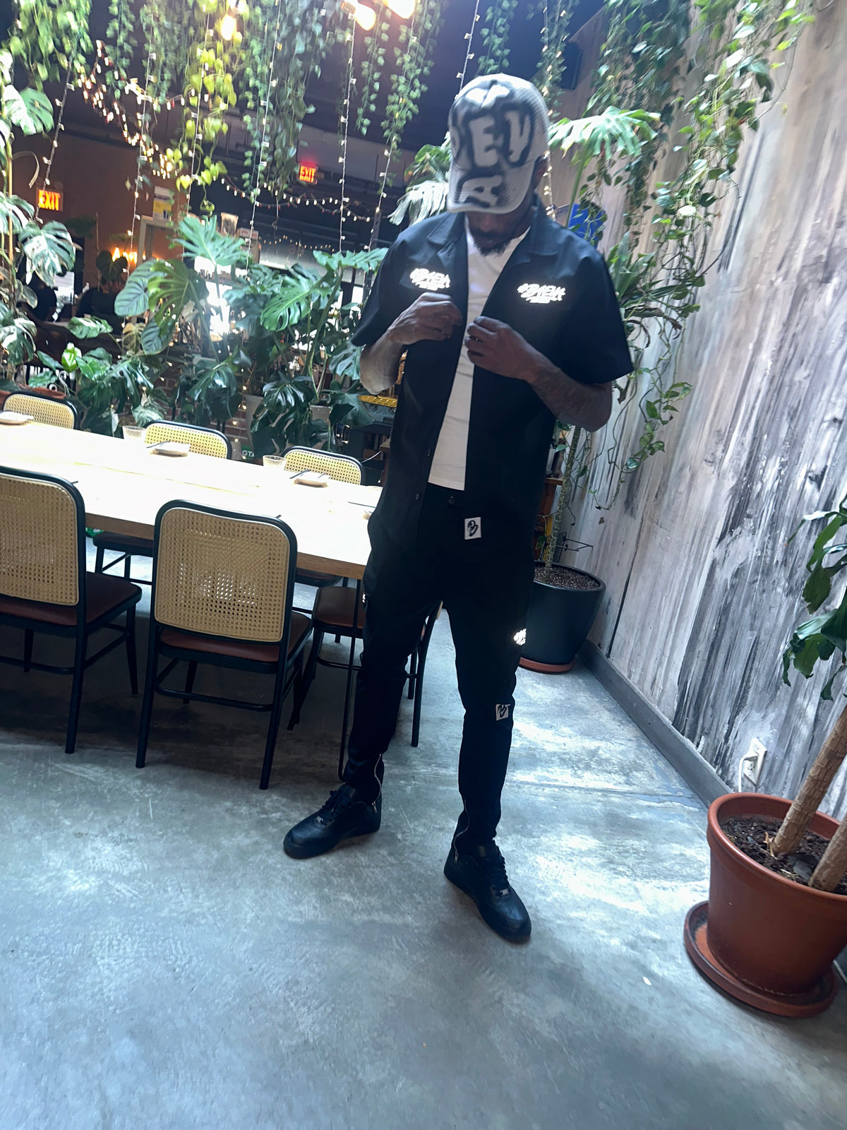 B4EVA BLACK DICKIE SUITS