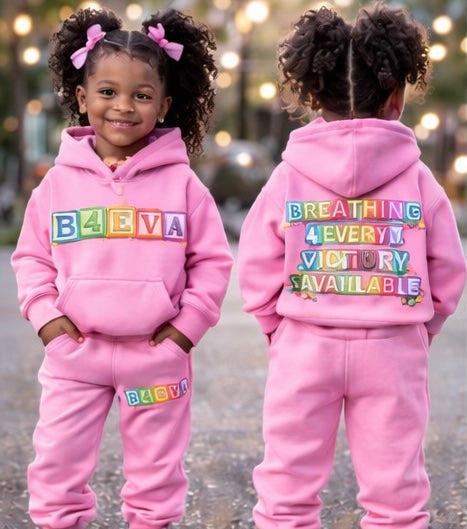 TODDLER B4EVA BLOCKS SWEATSUIT “