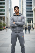 MENS ACID DRY B4EVA BLOCKS ZIPUP SWEATSUIT