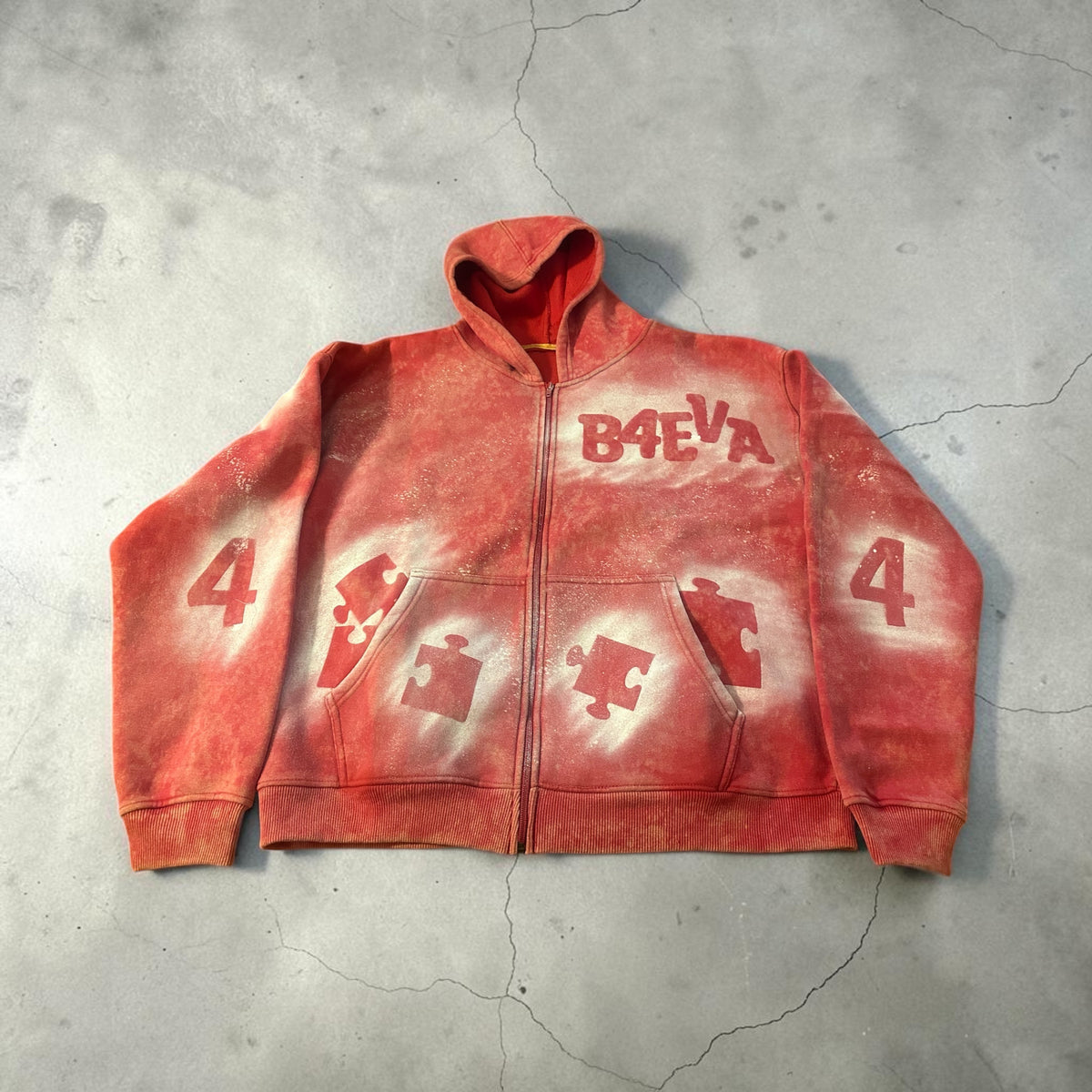 MISSING PIECES ZIPUP HOODIE