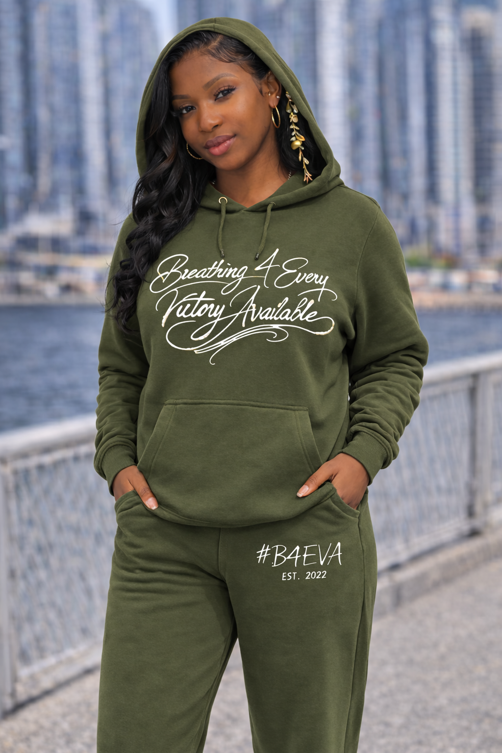 FEMALE B4EVA SIGNATURE SWEATSUIT ( CUSTOMIZABLE ) ( UNISEX CUT )