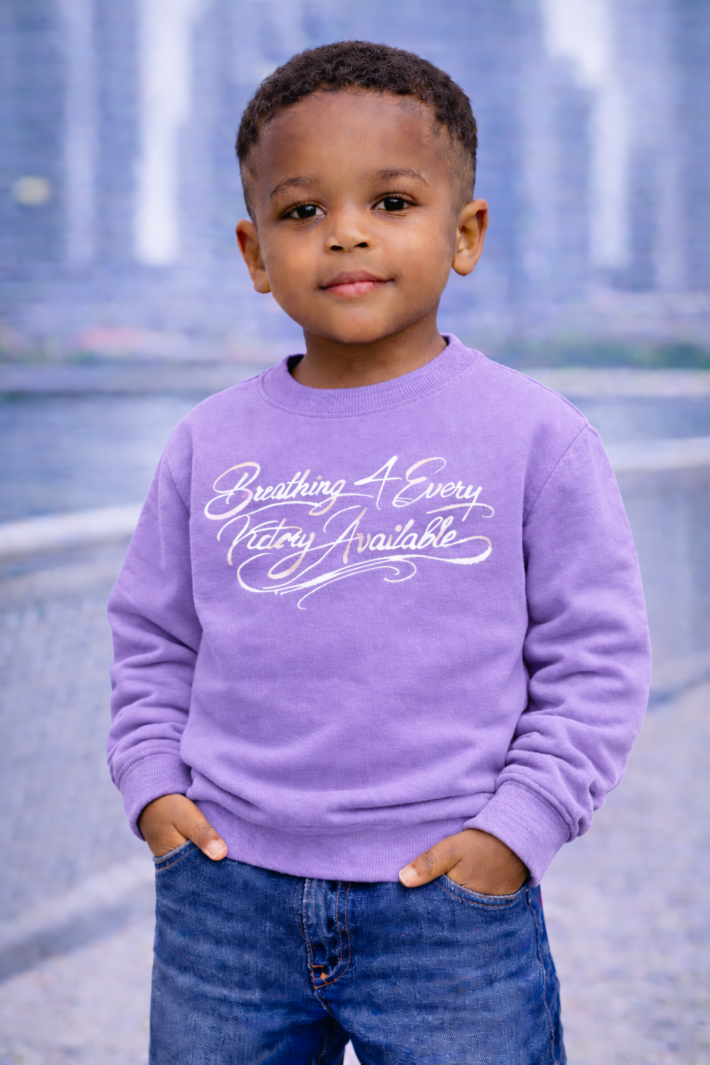 BABIES B4EVA SIGNATURE CREWNECK SWEATER