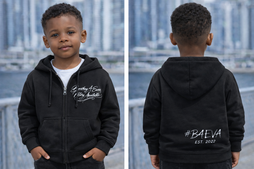 BABY B4EVA SIGNATURE ZIPUP HOODIE ( CUSTOMIZABLE )