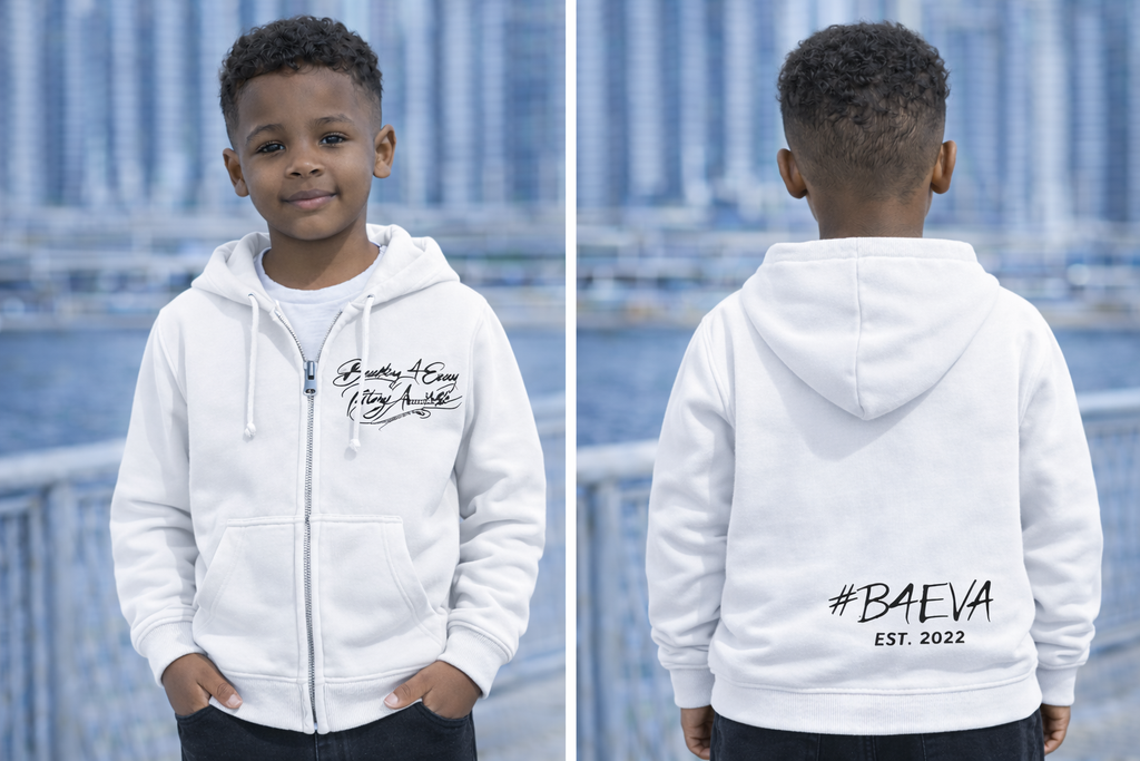 YOUTH B4EVA SIGNATURE ZIPUP HOODIE ( CUSTOMIZABLE )