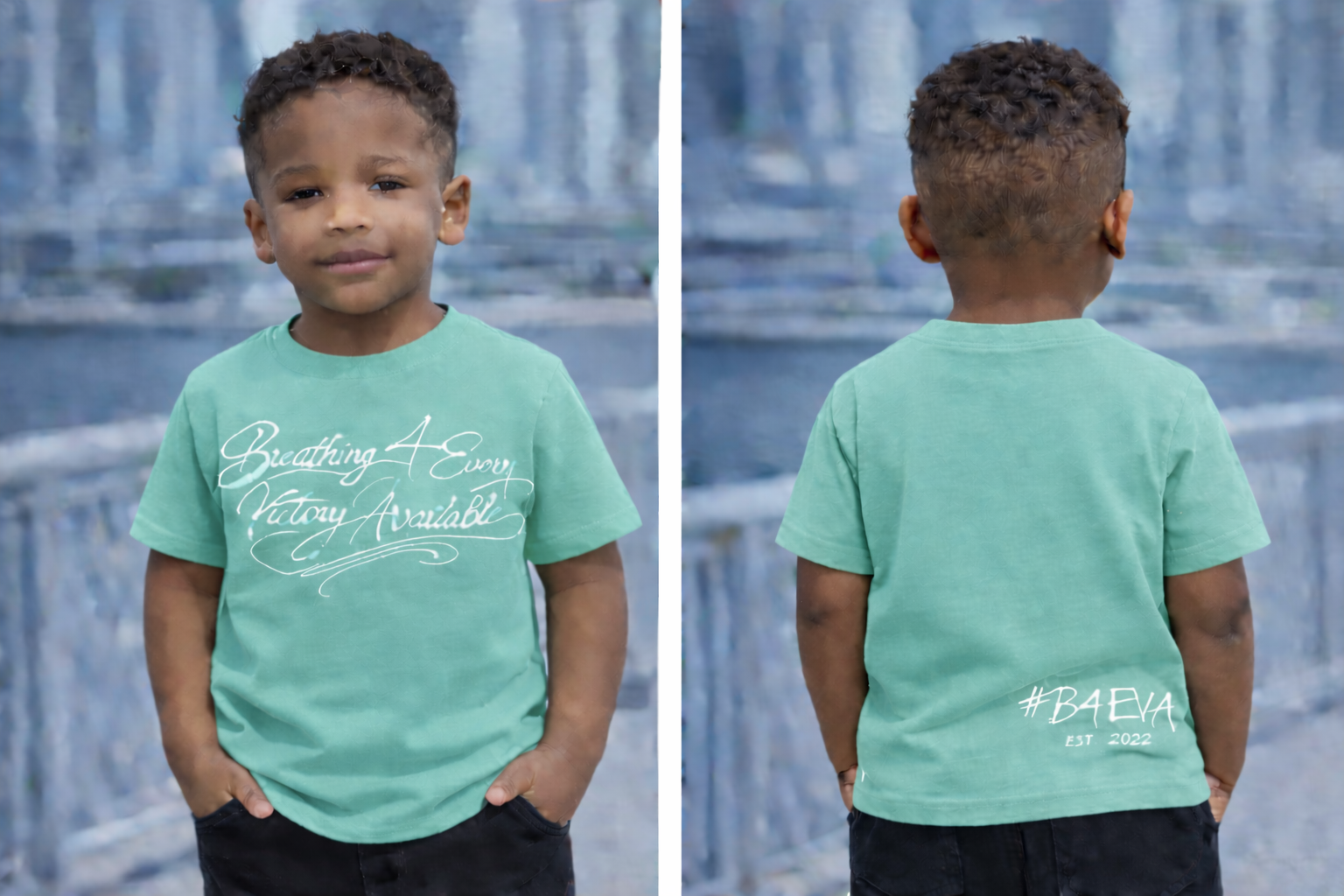 TODDLER B4EVA SIGNATURE TSHIRT ( CUSTOMIZABLE )