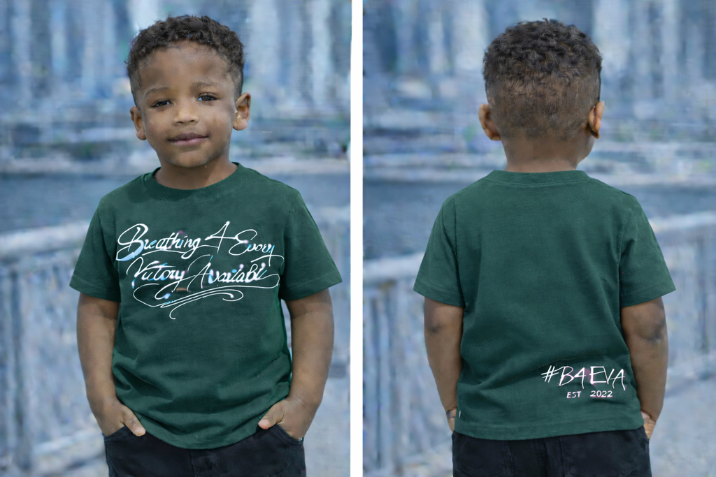 TODDLER B4EVA SIGNATURE TSHIRT ( CUSTOMIZABLE )
