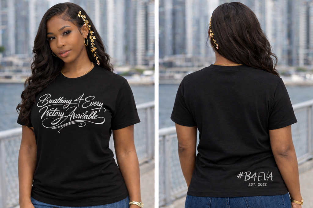 FEMALE B4EVA SIGNATURE TSHIRT ( CUSTOMIZABLE )