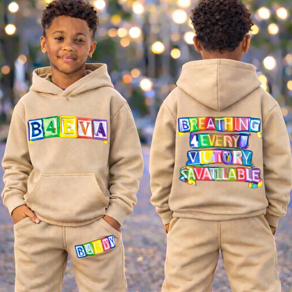 YOUTH B4EVA BLOCKS SWEATSUIT
