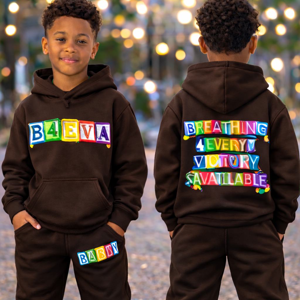 YOUTH B4EVA BLOCKS SWEATSUIT
