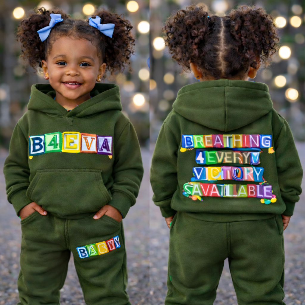 BABIES B4EVA BLOCKS SWEATSUIT