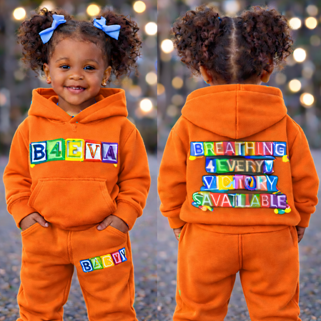 BABIES B4EVA BLOCKS SWEATSUIT