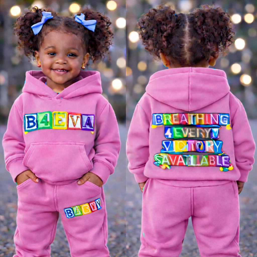 BABIES B4EVA BLOCKS SWEATSUIT
