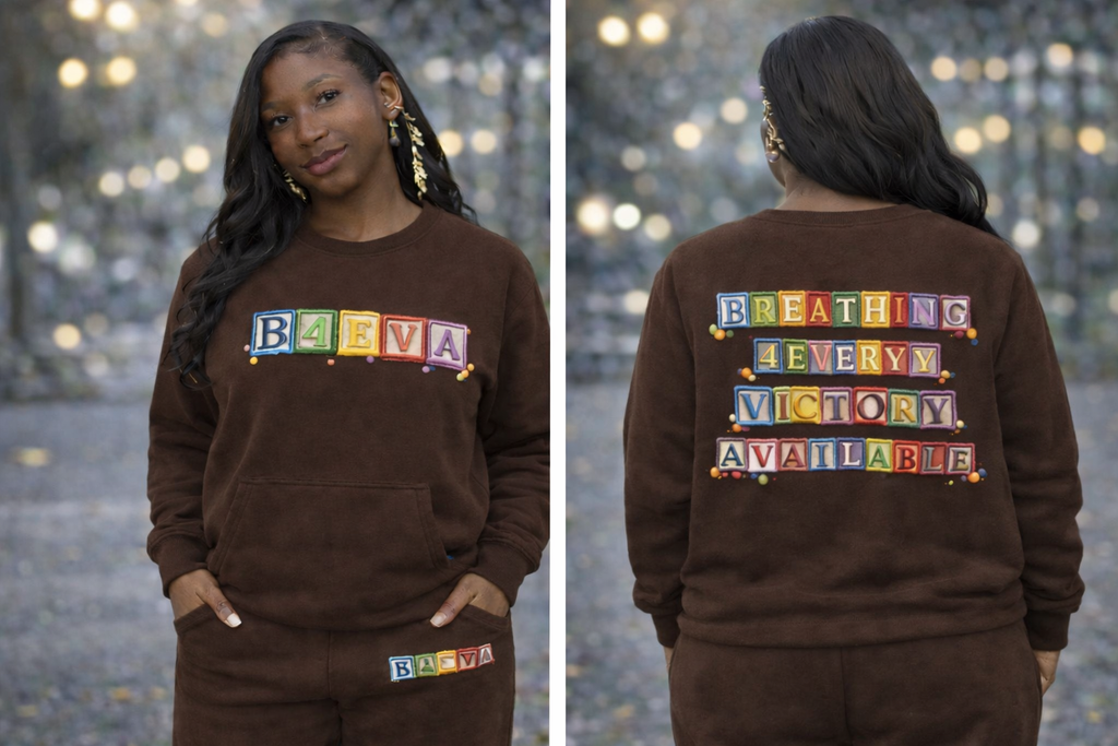 FEMALE B4EVA BLOCKS CREWNECK SWEATSUIT