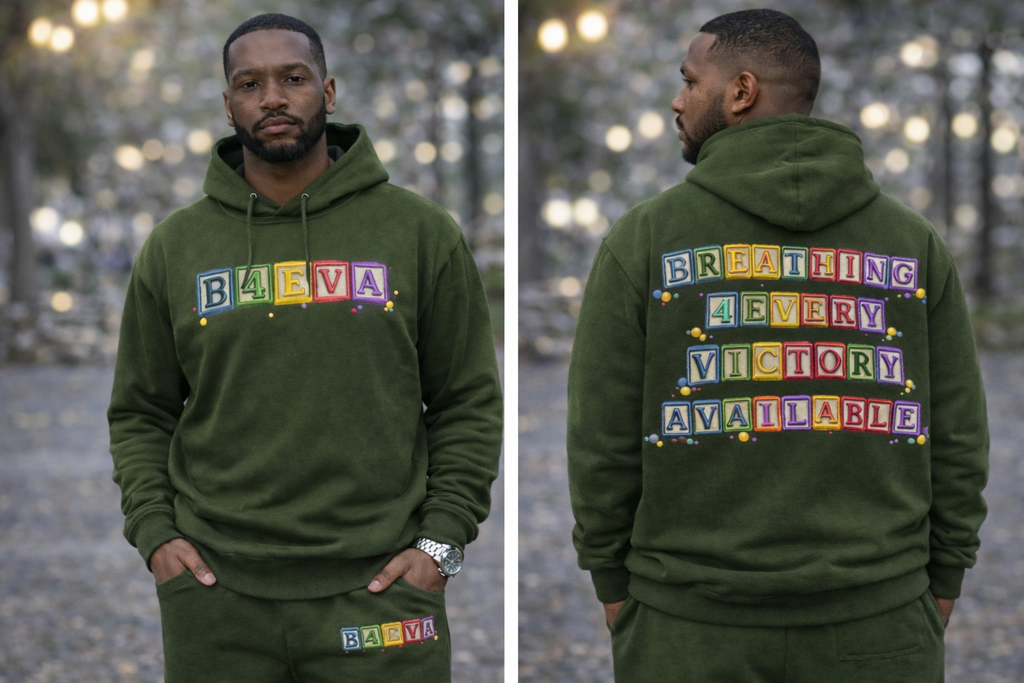 MEN B4EVA BLOCKS HOODIE SWEATSUIT