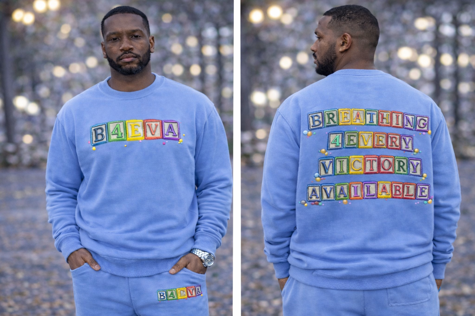 MENS B4EVA CREWNECK SWEATSUIT