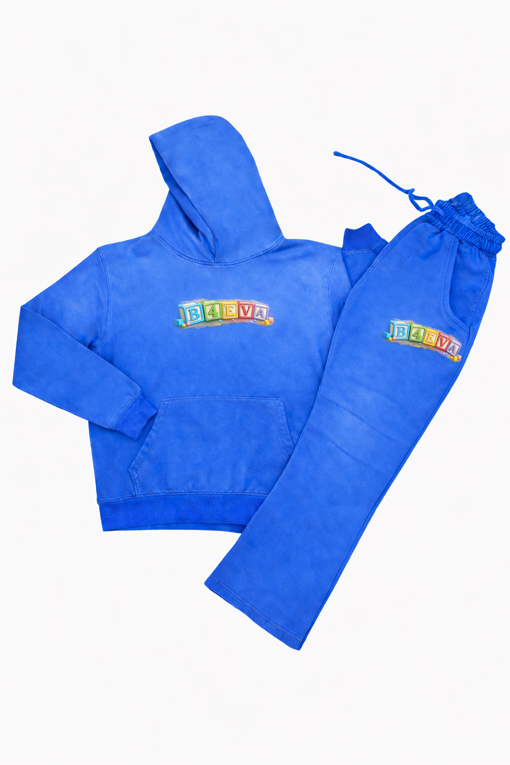 MENS B4EVA BLOCKS ACID DRY HOODIE SWEATSUIT