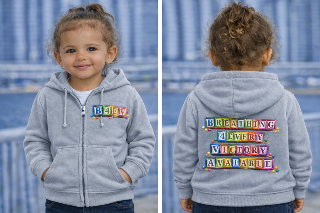 TODDLER B4EVA BLOCKS HOODIE