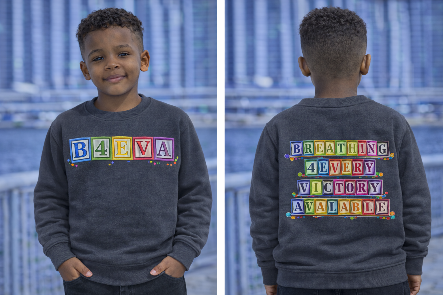 TODDLER B4EVA CREWNECK SWEATERS