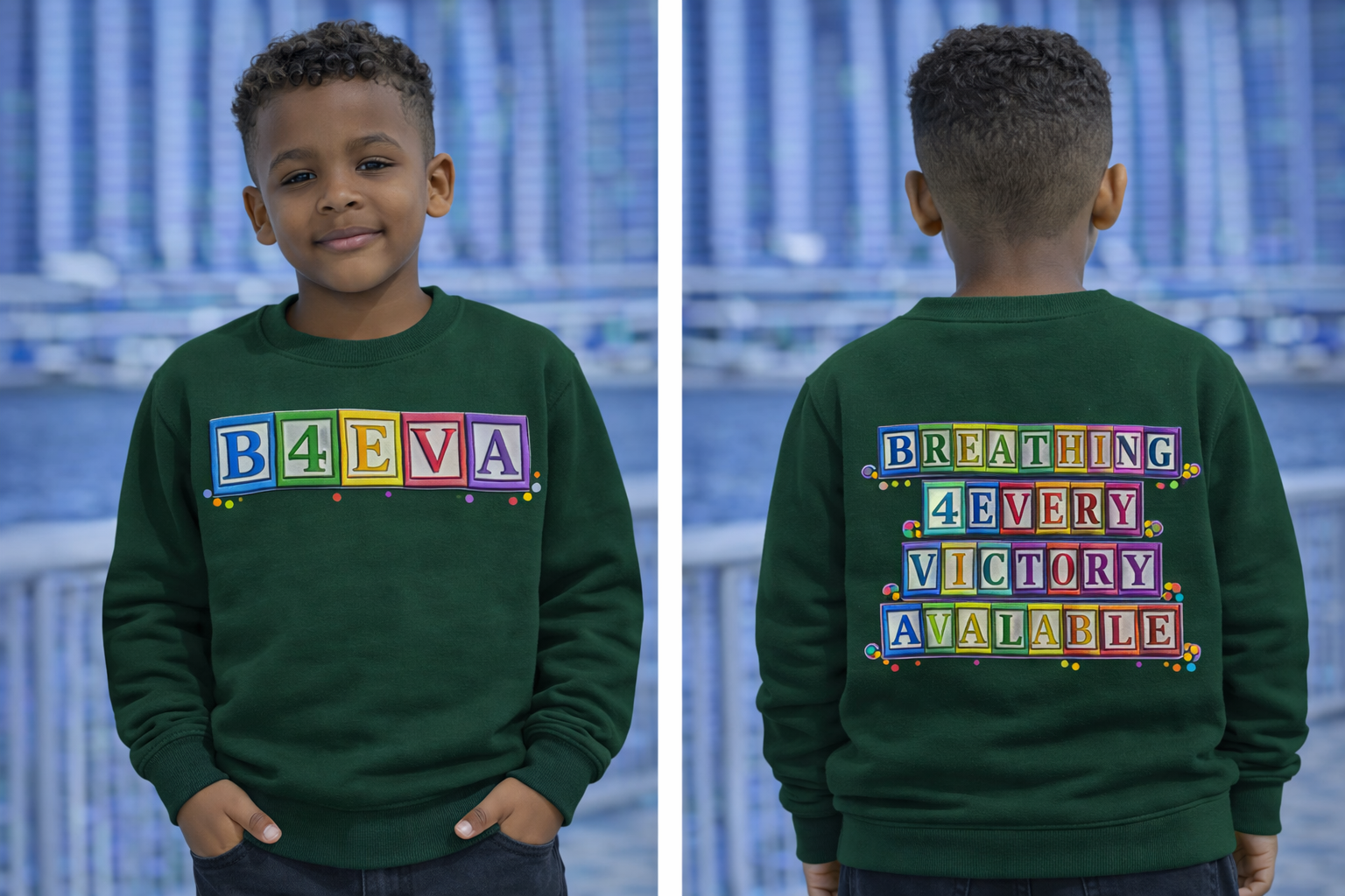 TODDLER B4EVA CREWNECK SWEATERS