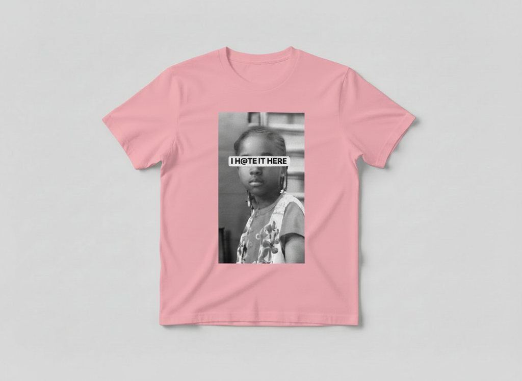 FEMALE I HATE IT HERE TSHIRTS