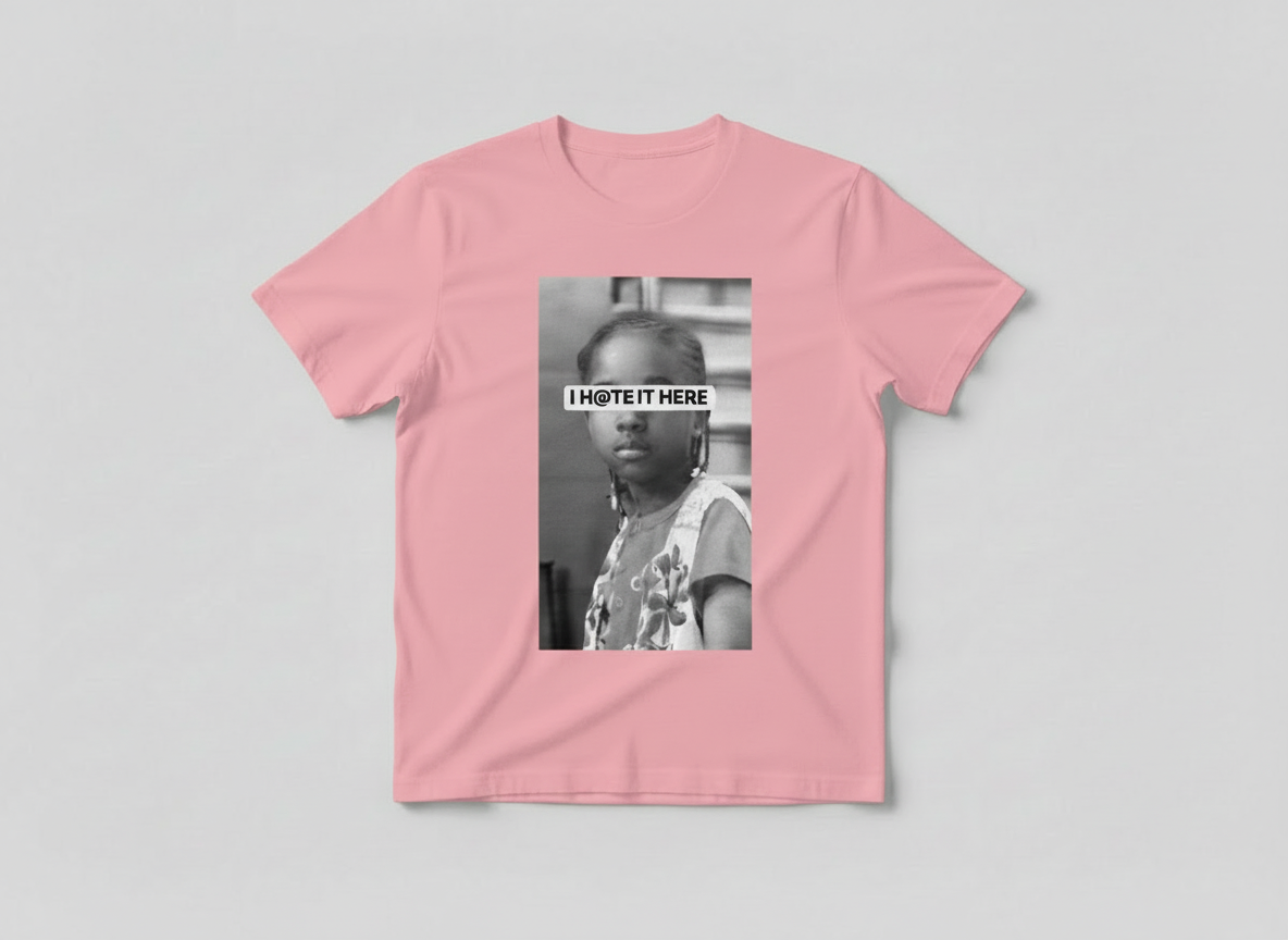 FEMALE I HATE IT HERE TSHIRTS