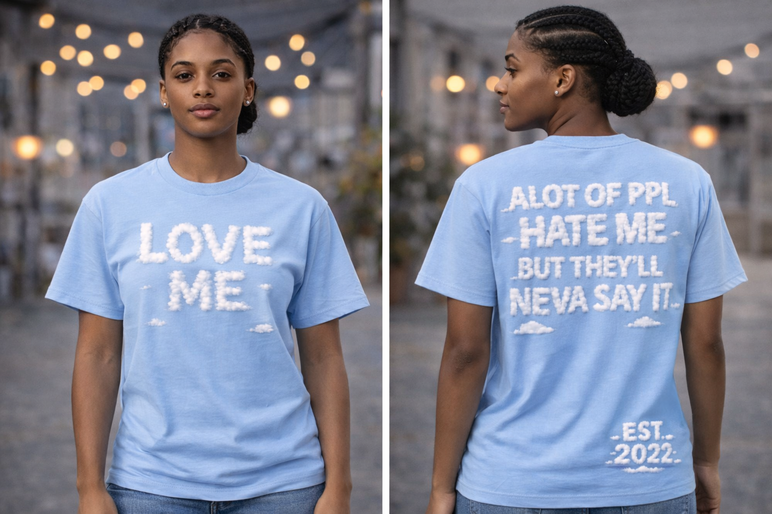 FEMALE “ LOVE ME “ TSHIRT