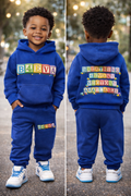 TODDLER B4EVA BLOCKS SWEATSUIT “