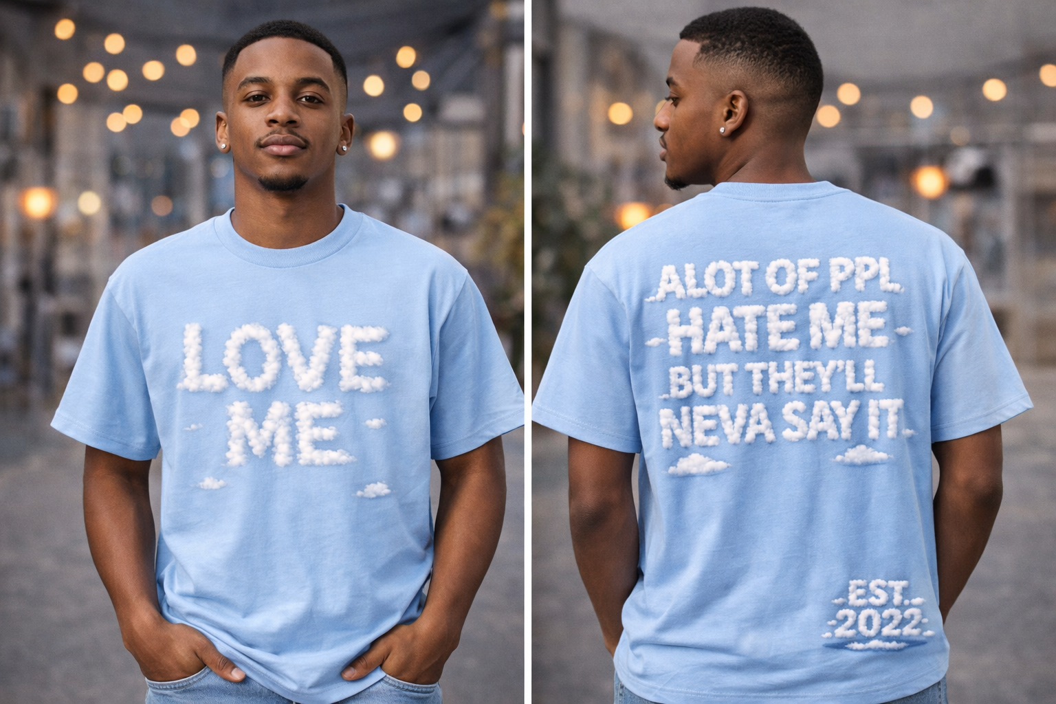 MENS “ LOVE ME “ TSHIRT