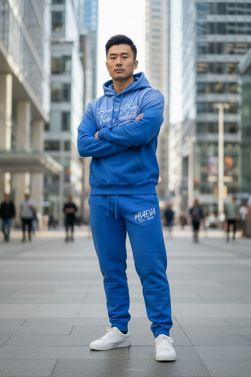 MENS B4EVA ACID DRY SIGNATURE HOODIE STACKER SWEATSUIT