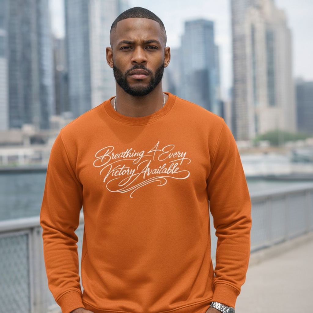 MENS B4EVA SIGNATURE CREWNECK SWEATER