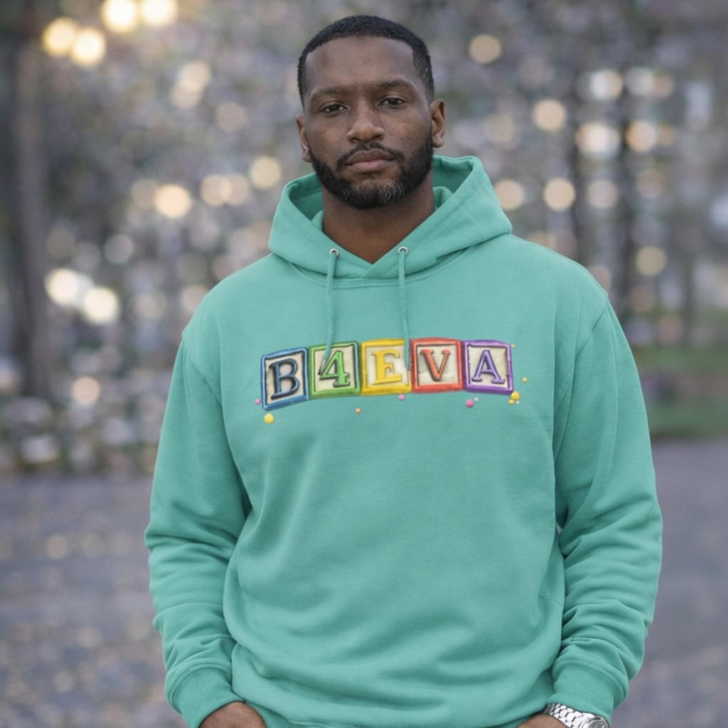 MENS B4EVA BLOCKS HOODIE
