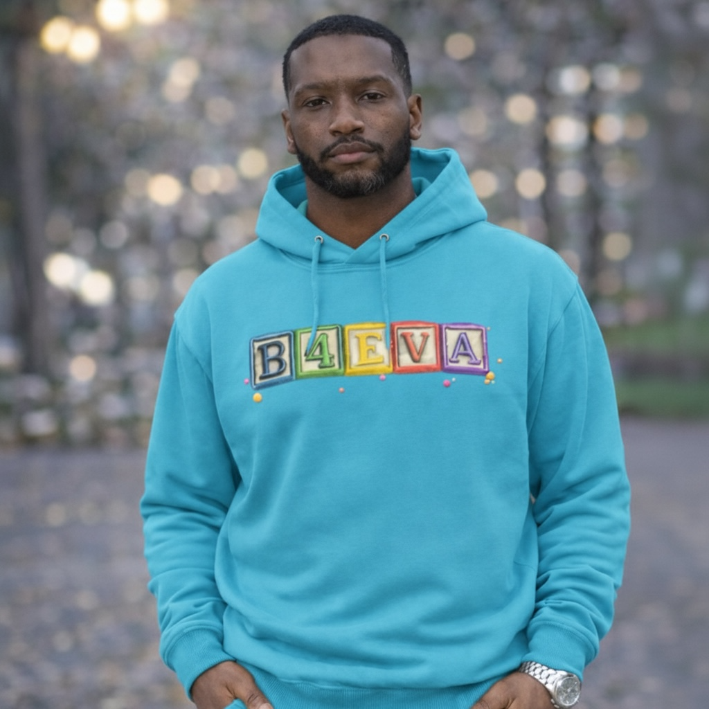 MENS B4EVA BLOCKS HOODIE