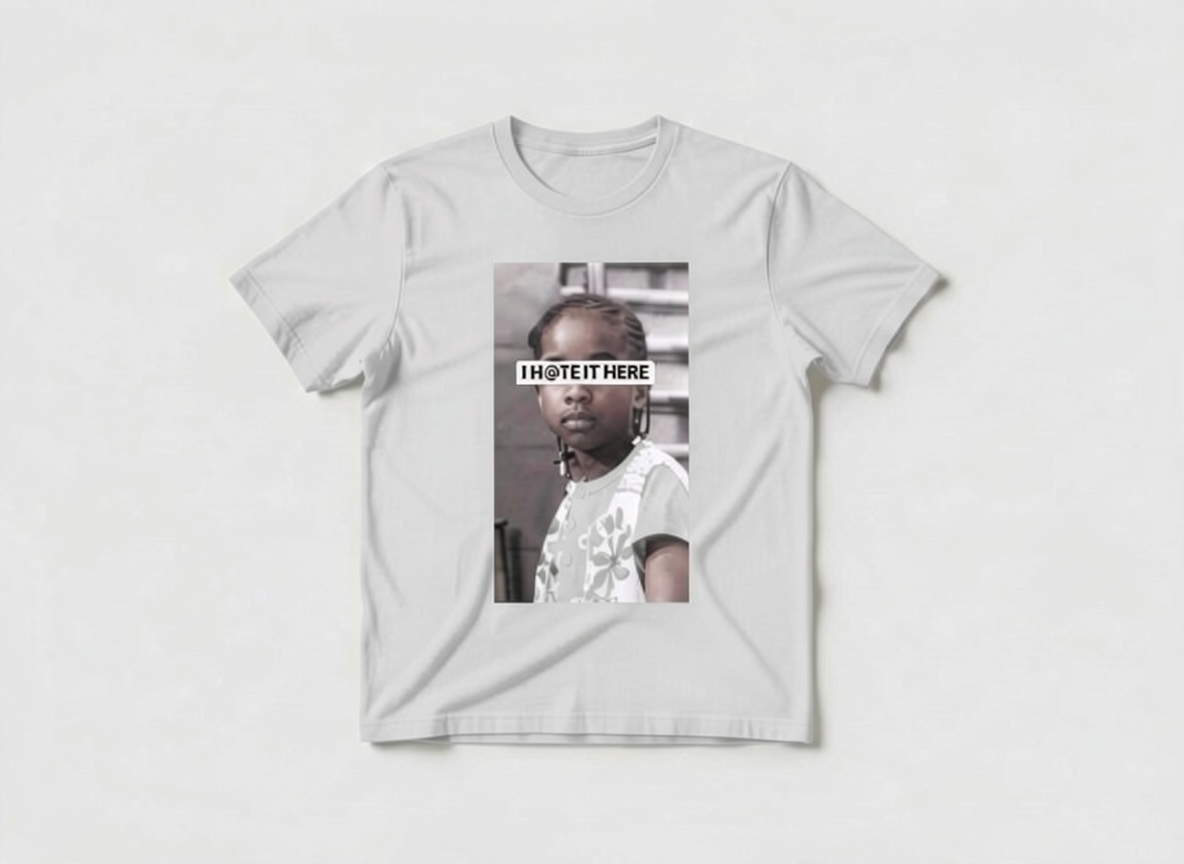 FEMALE I HATE IT HERE TSHIRTS