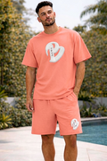 ADULTS FLAMINGO SHADE BIG B OVERSIZED SHORT SETS